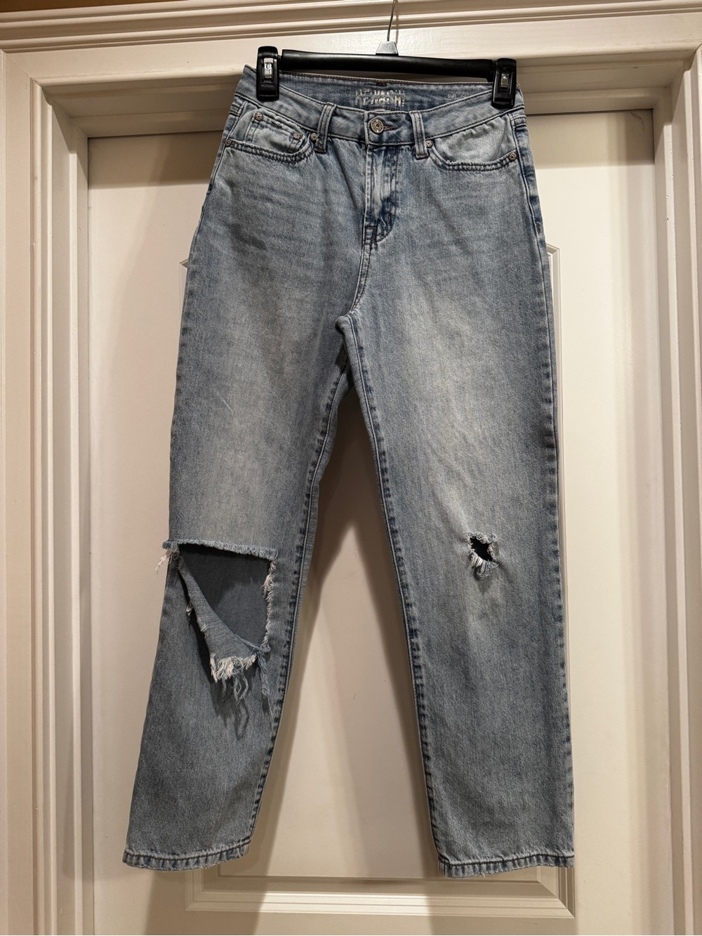 Rewash Light Blue Ripped Boyfriend Jeans